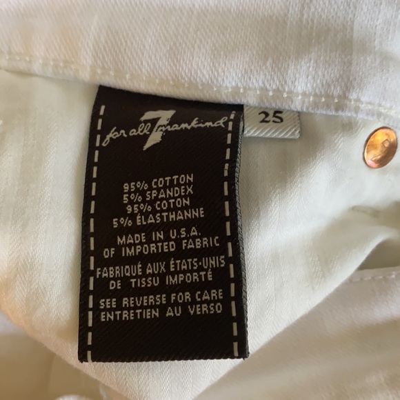 7 For All Mankind Straight-Leg Jeans Slim Illusion - Picture 14 of 15